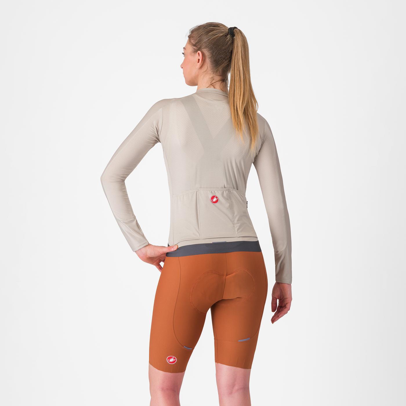CASTELLI ESPRESSO W DT Bib Tight castanho para mulher