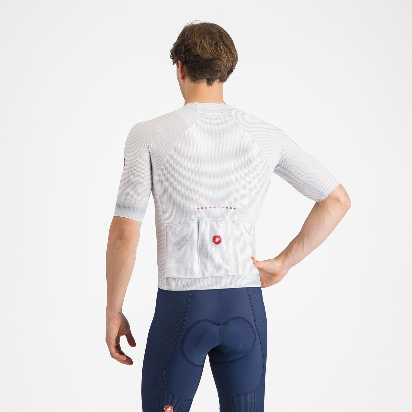 CASTELLI CLIMBER'S A/C Camisola de manga curta Cinzento