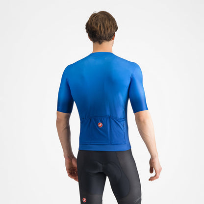 Camisola CASTELLI UPF Mangas Curtas Azul