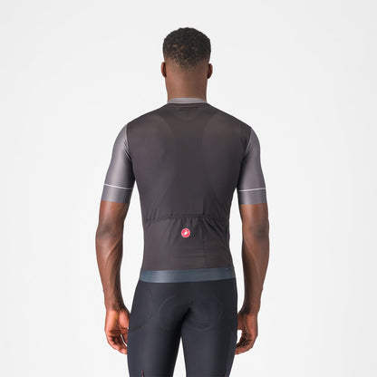 Maillot CASTELLI UNLIMITED ENDURANCE 2 Mangas Curtas Preto
