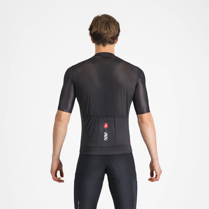 Jersey CASTELLI UNLIMITED ENTRATA 3 Mangas Curtas Preto