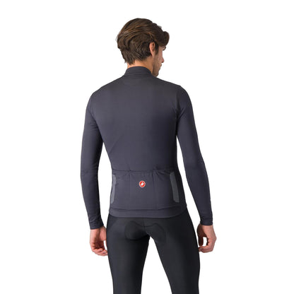 Maillot CASTELLI PURO 4 Mangas Compridas Dark Gray
