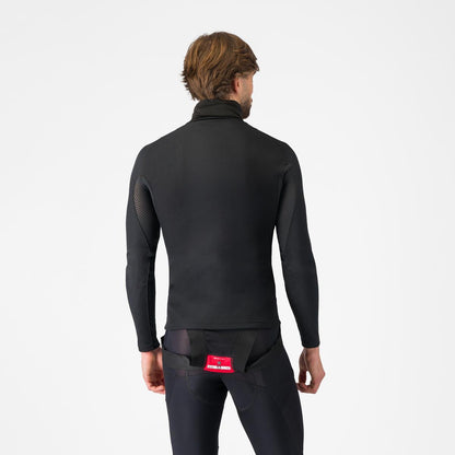 Interior CASTELLI FLANDERS 2 HIGH NECK WARMER Mangas Compridas Preto