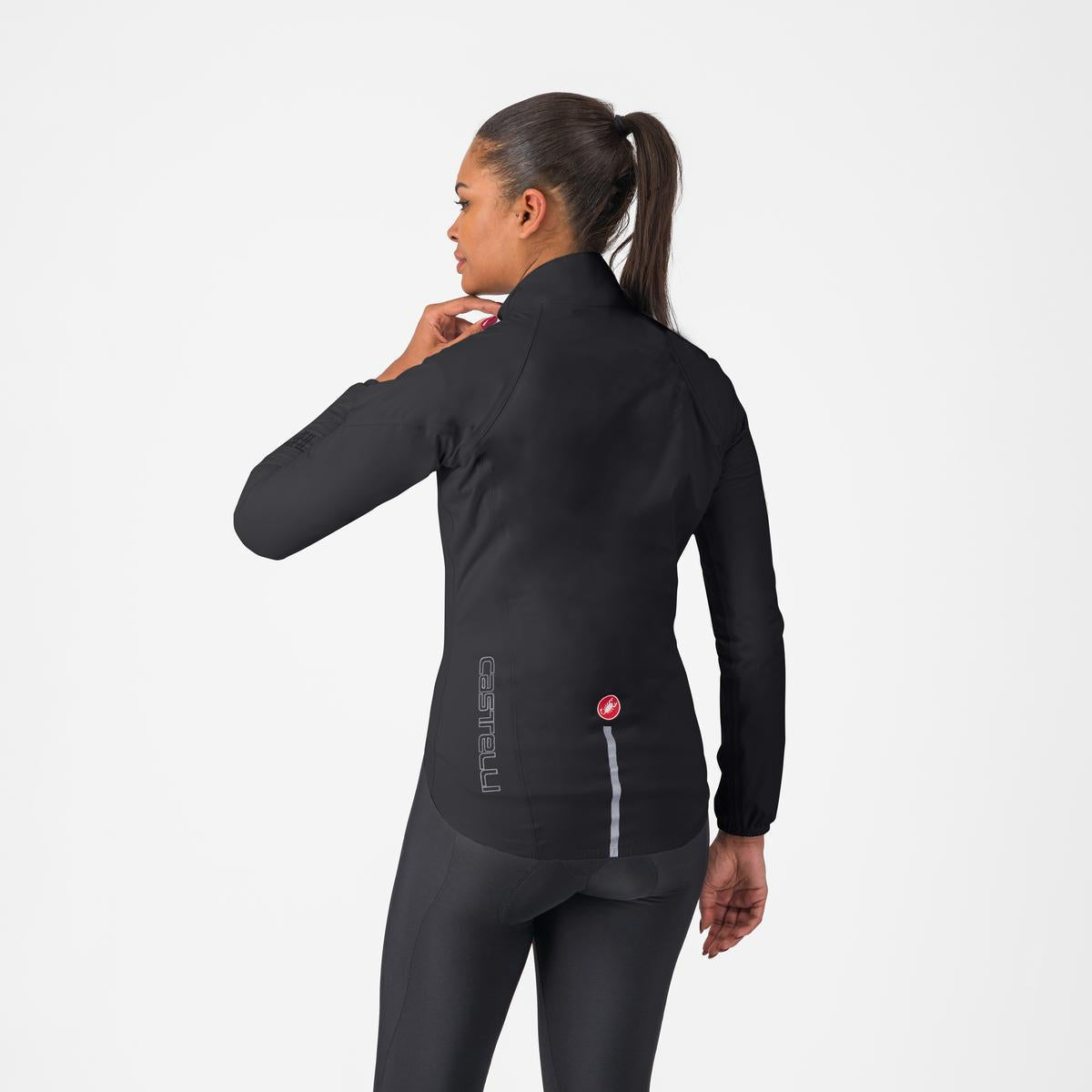 CASTELLI EMERGENCY 3 RAIN Jacket Mulher Preto