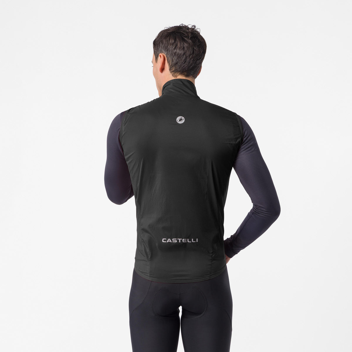 Colete CASTELLI TRANSITION AIR preto - vista de trás