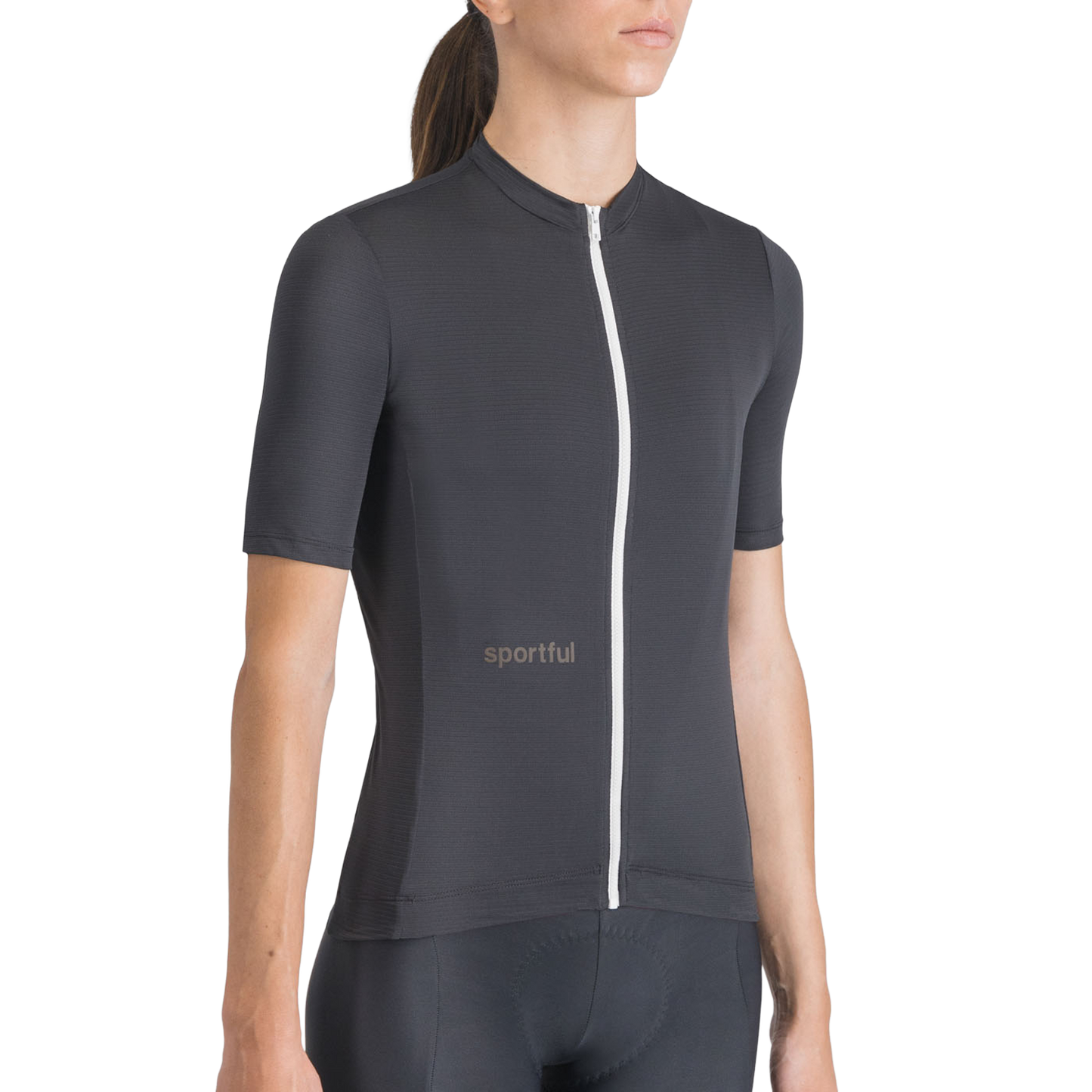 Camisola de manga curta SPORTFUL CLASSIC para mulher Preto