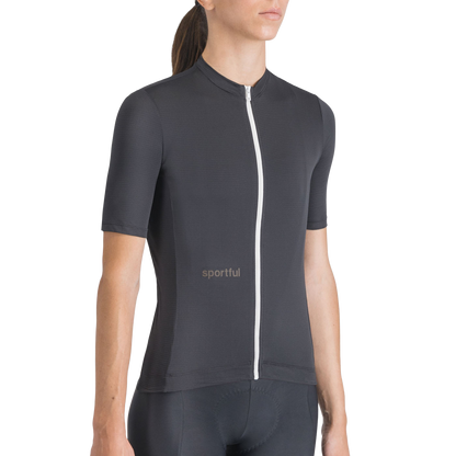 Maillot SPORTFUL CLASSIC Mangas Curtas Feminino Preto