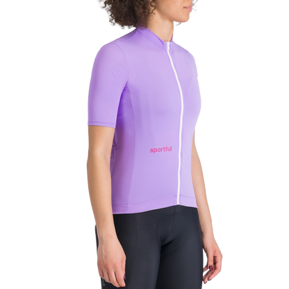 Jersey SPORTFUL CLASSIC Mangas Curtas Mulher Violeta