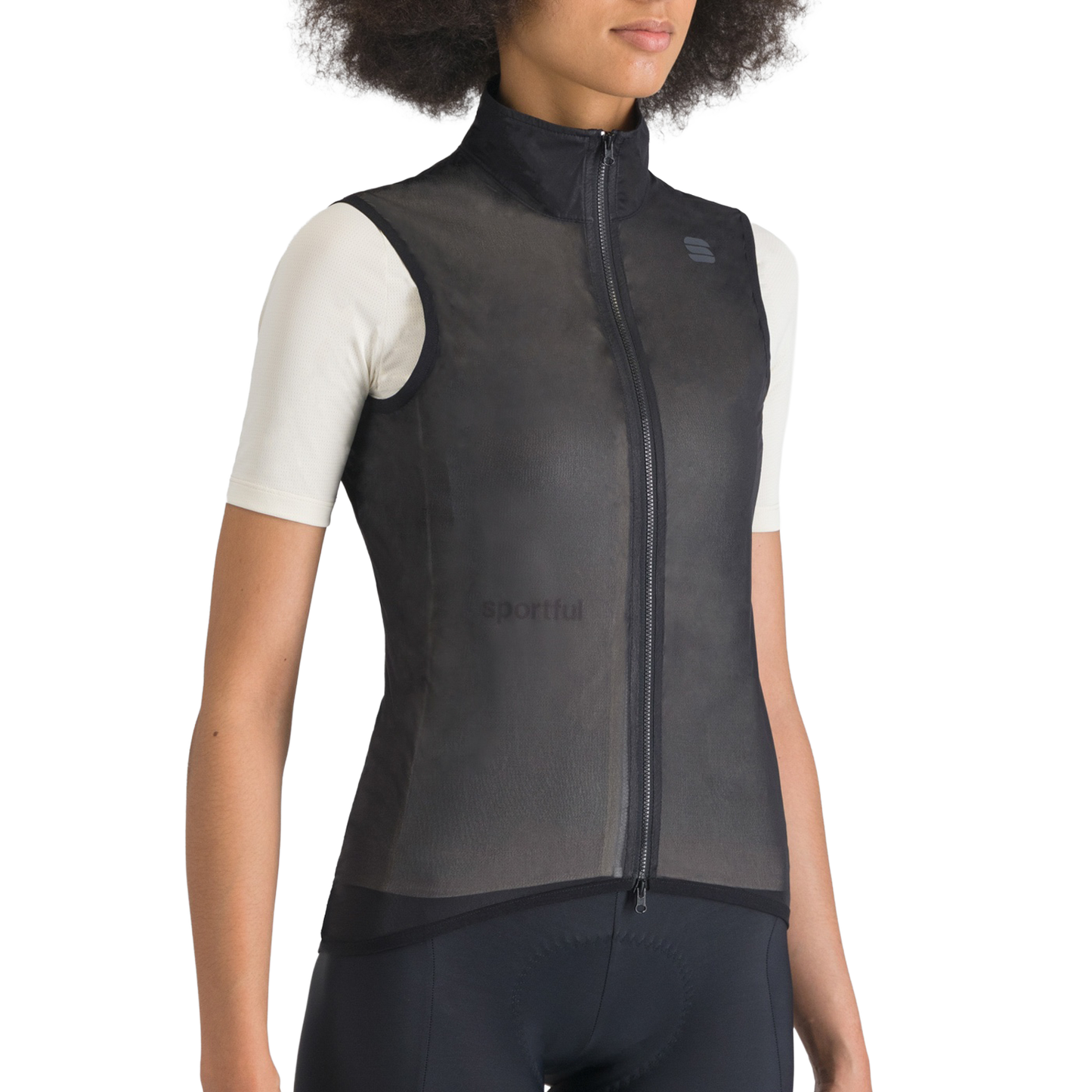 Casaco sem mangas SPORTFUL LIGHT AIR para mulher Preto