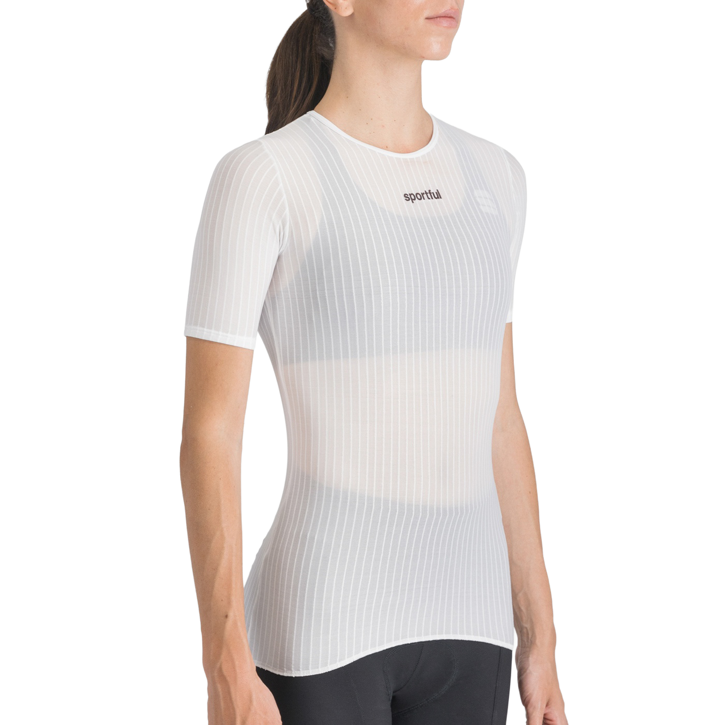 Roupa interior de manga curta SPORTFUL PRO para mulher Branco