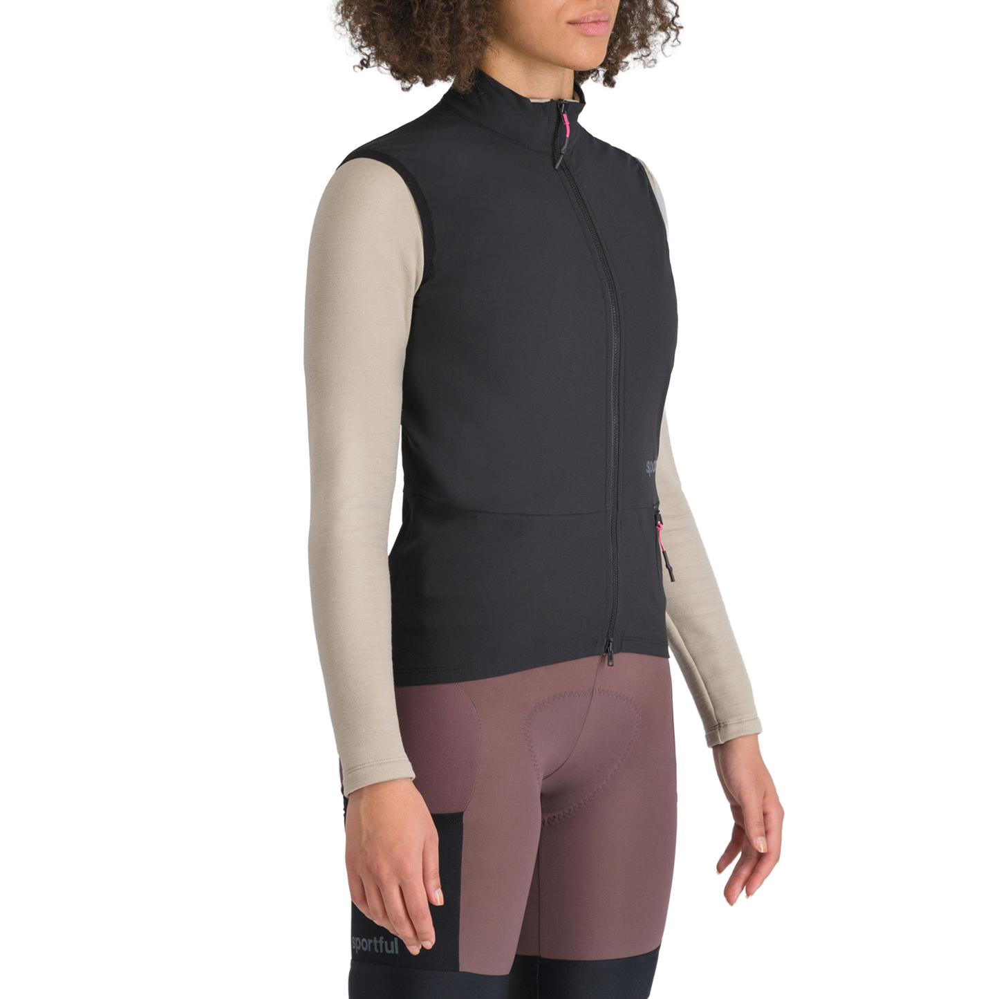 Casaco sem mangas SPORTFUL SUPERGIARA 2 para mulher Preto