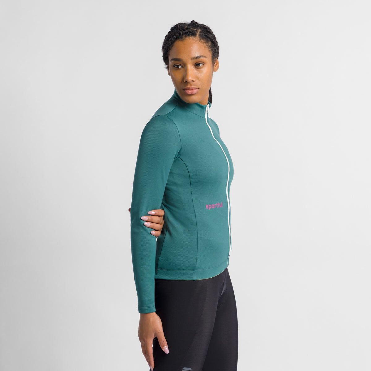 Camisola SPORTFUL Clássica de manga comprida para mulher verde
