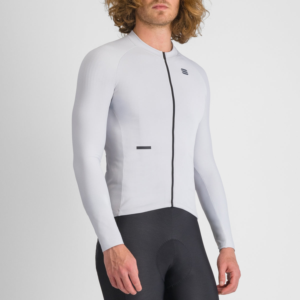 Camisola de ciclismo SPORTFUL SUPERNOVA de manga comprida cinzenta