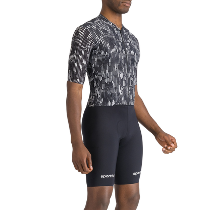 Combinação SPORTFUL G-SUIT Mangas Curtas Preto/Branco