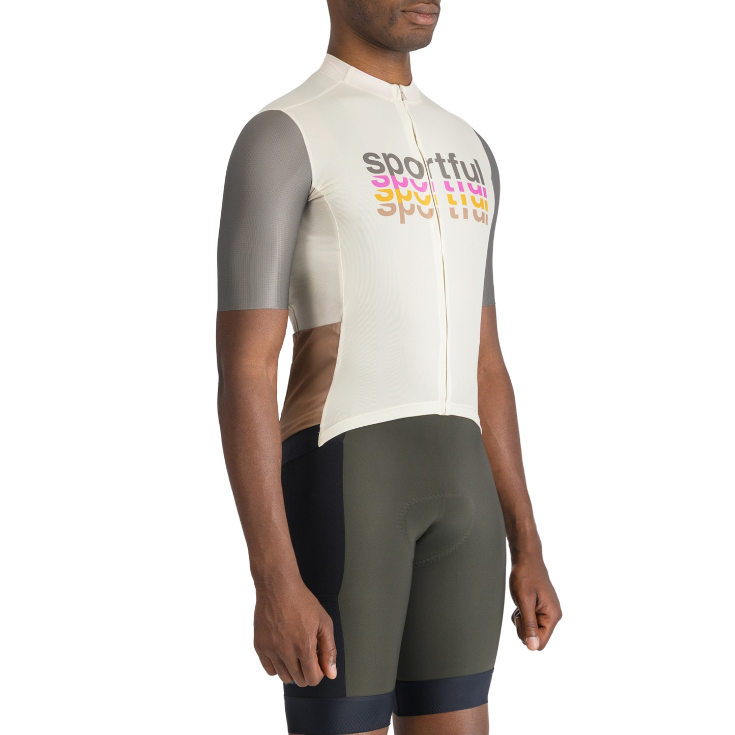 SPORTFUL SUPERGIARA 2 LOGO Camisola de manga curta Creme