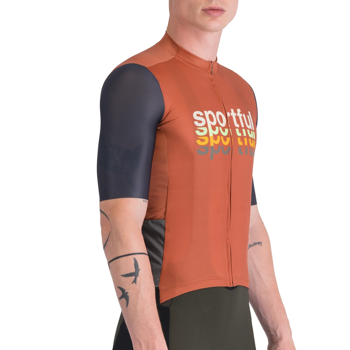 SPORTFUL SUPERGIARA 2 LOGO Jersey de manga curta Laranja