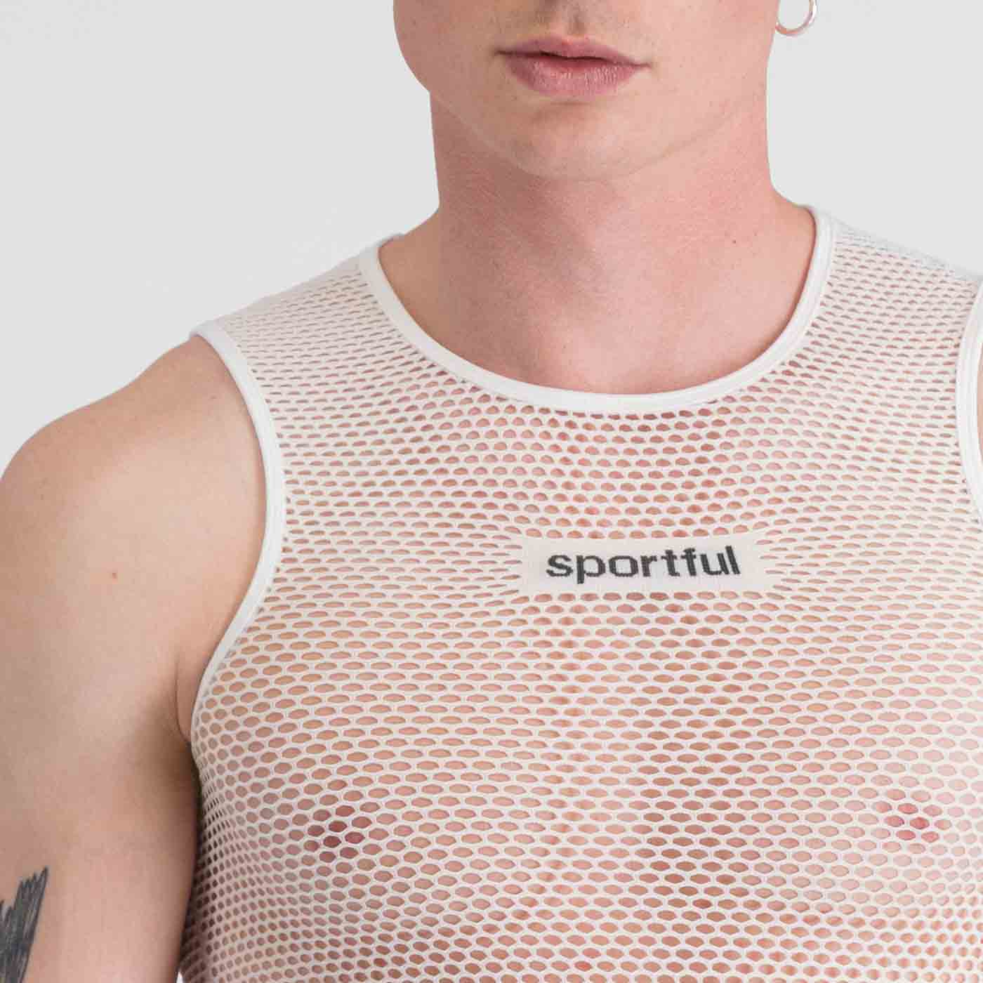 Roupa interior sem mangas SPORTFUL LIGHT Branco