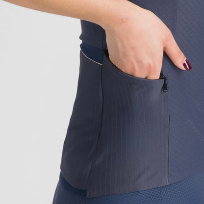 Maillot SPORTFUL HYPEREPIC Mangas Curtas Mulher Azul