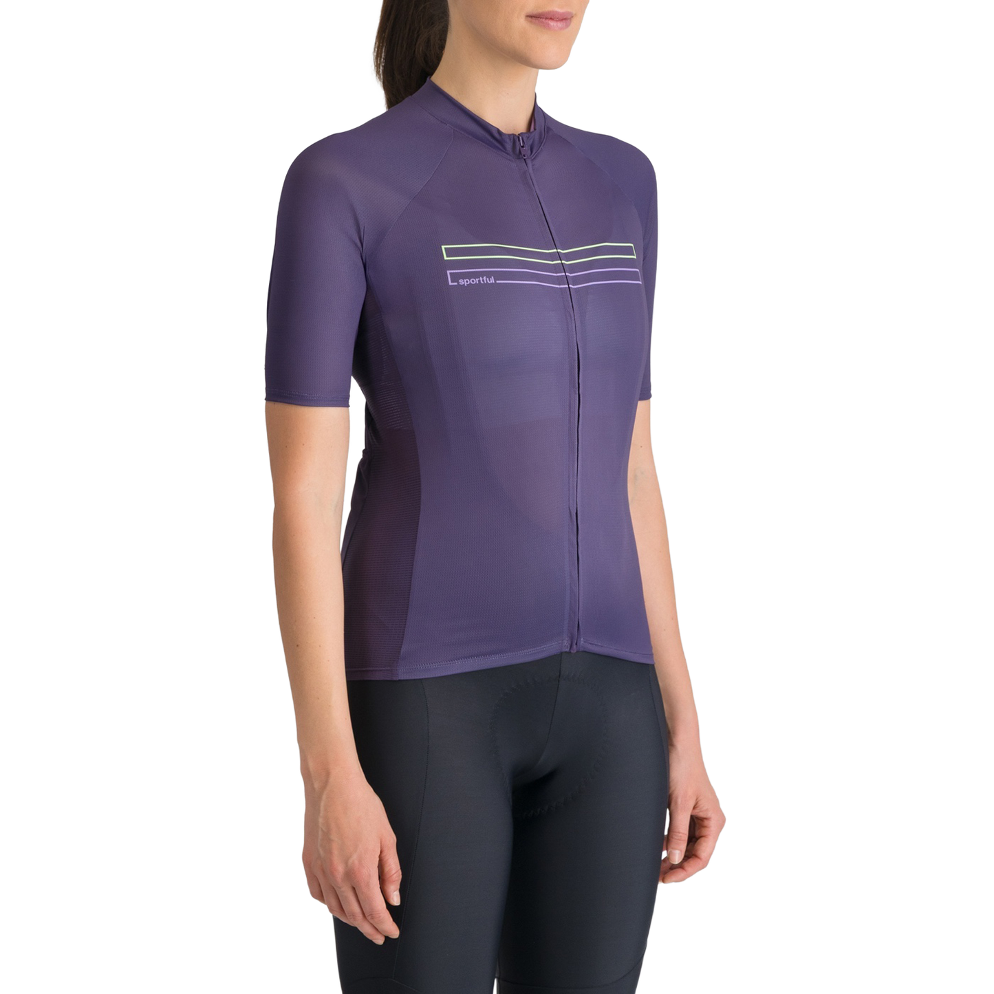 Camisola de manga curta SPORTFUL STARLIGHT 2 para mulher Roxo
