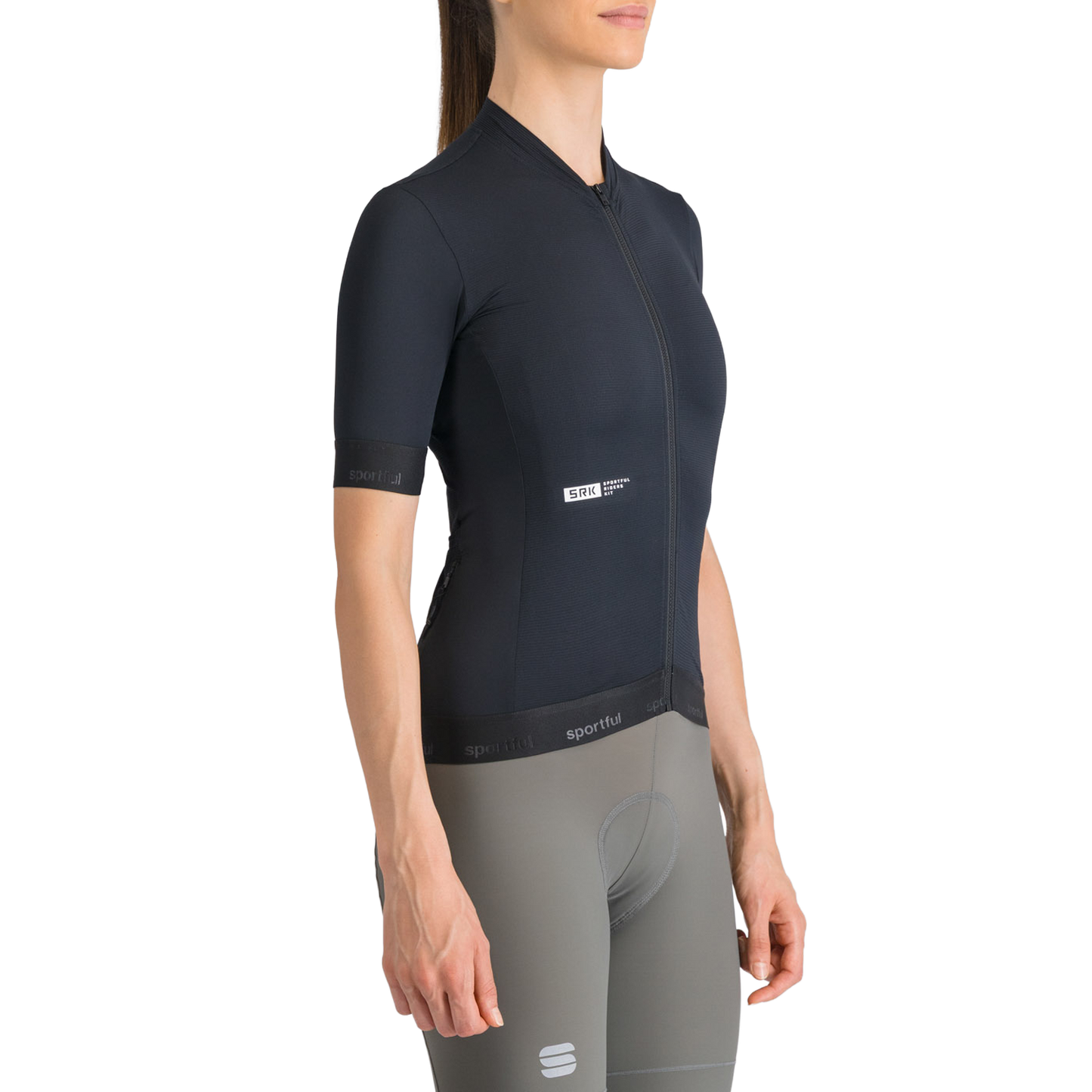 SPORTFUL SRK 2Camisola curta para mulher Preto