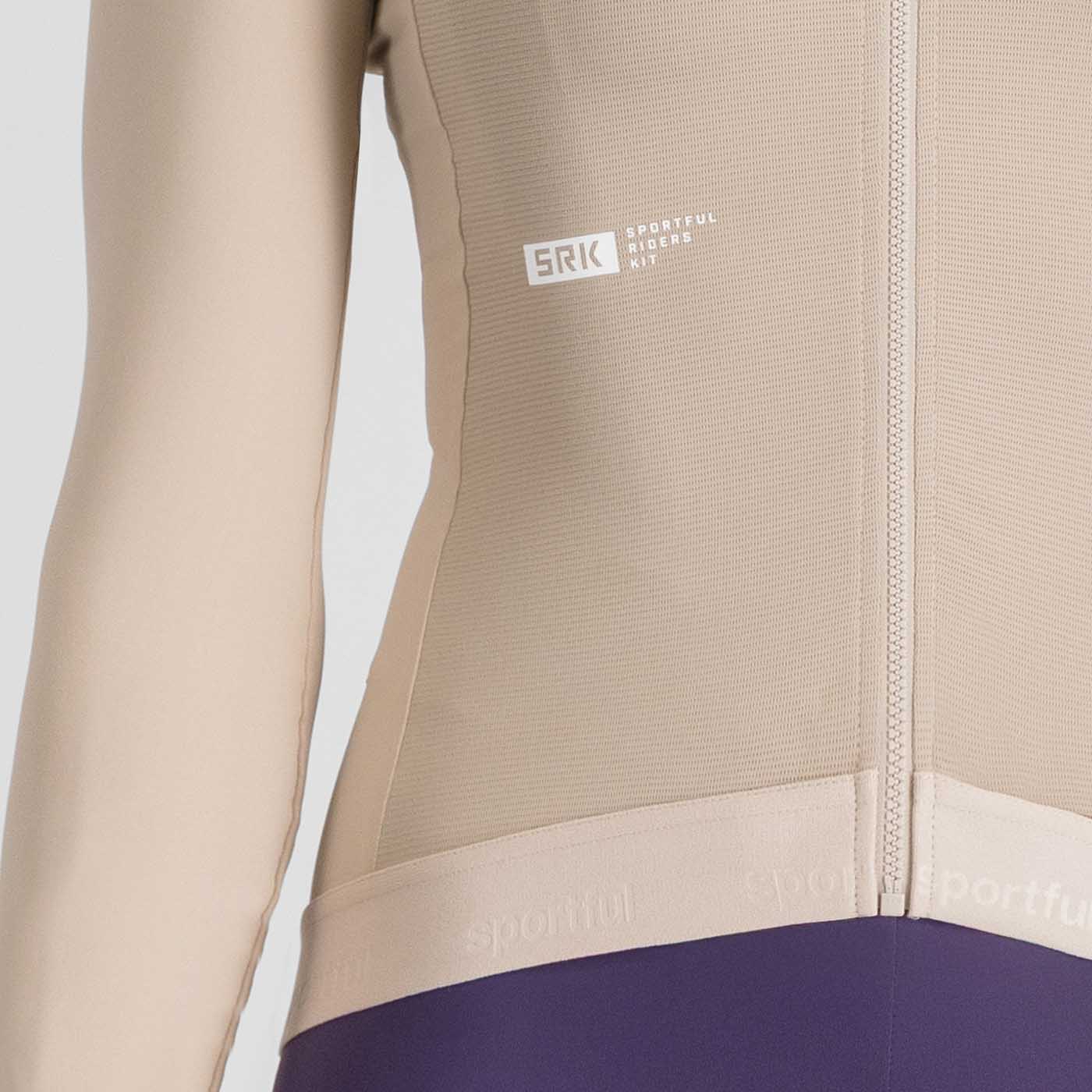 SPORTFUL SRK Camisola de manga comprida para mulher Bege