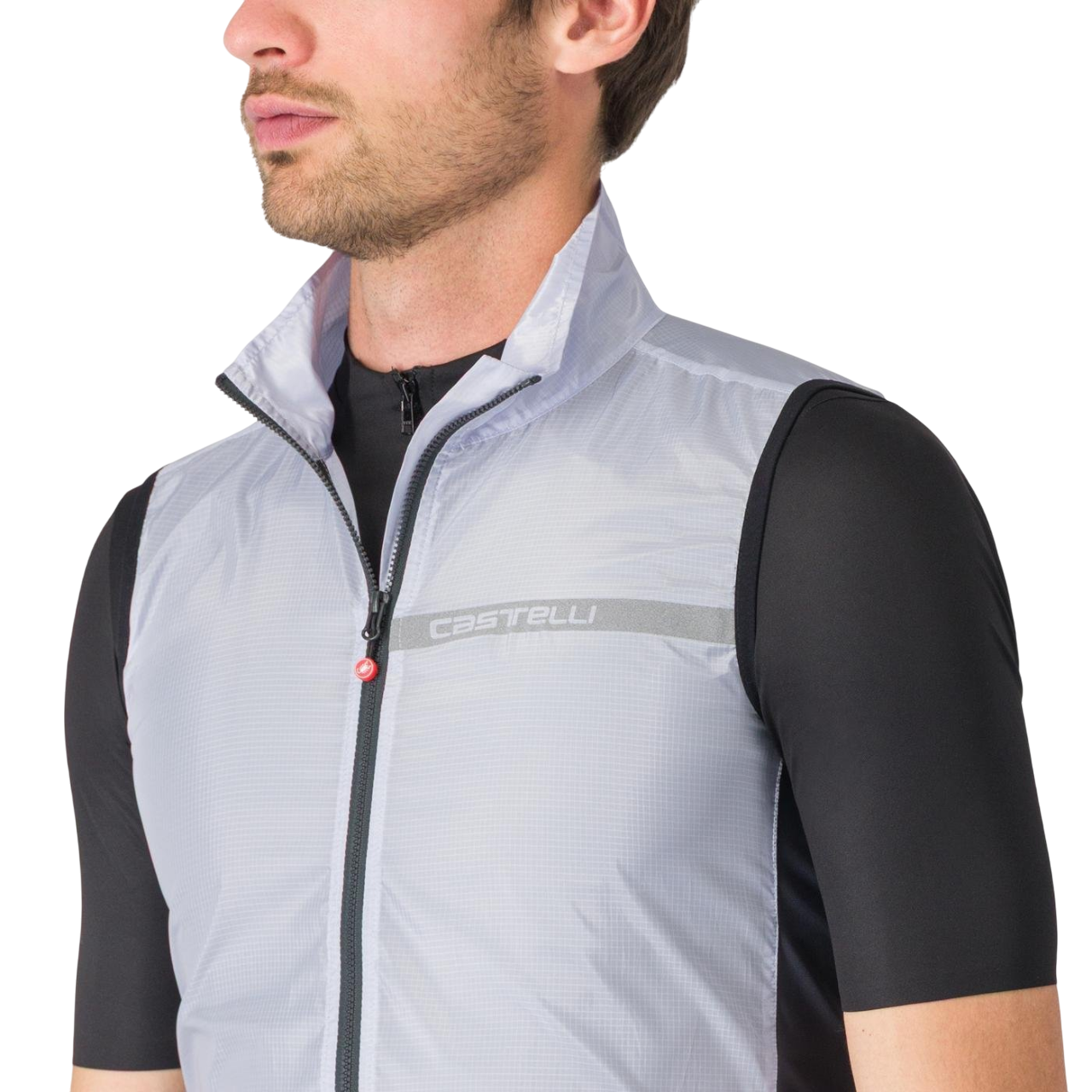 Casaco sem mangas CASTELLI SQUADRA STRETCH Cinzento