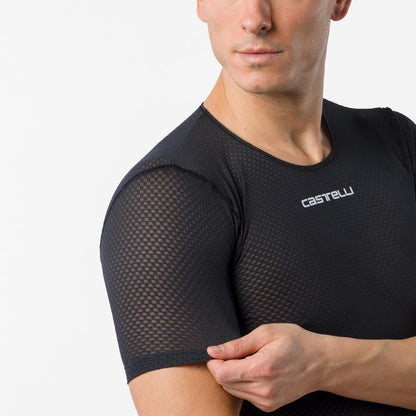Roupa Interior CASTELLI PRO MESH 2.0 Mangas Curtas Preto