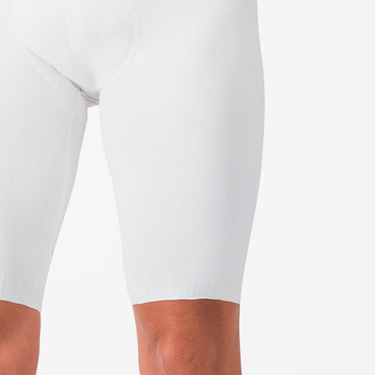 Calção Curto com Suspensórios CASTELLI FREE AERO RACE S Branco
