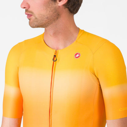 Maillot CASTELLI UPF Mangas Curtas Laranja