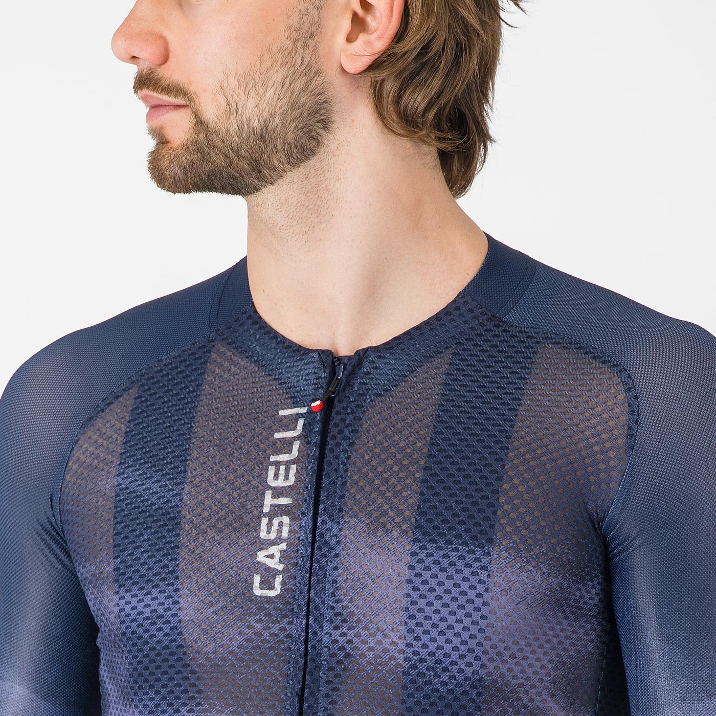 CASTELLI CLIMBER'S A/C Camisola de manga curta azul 2026