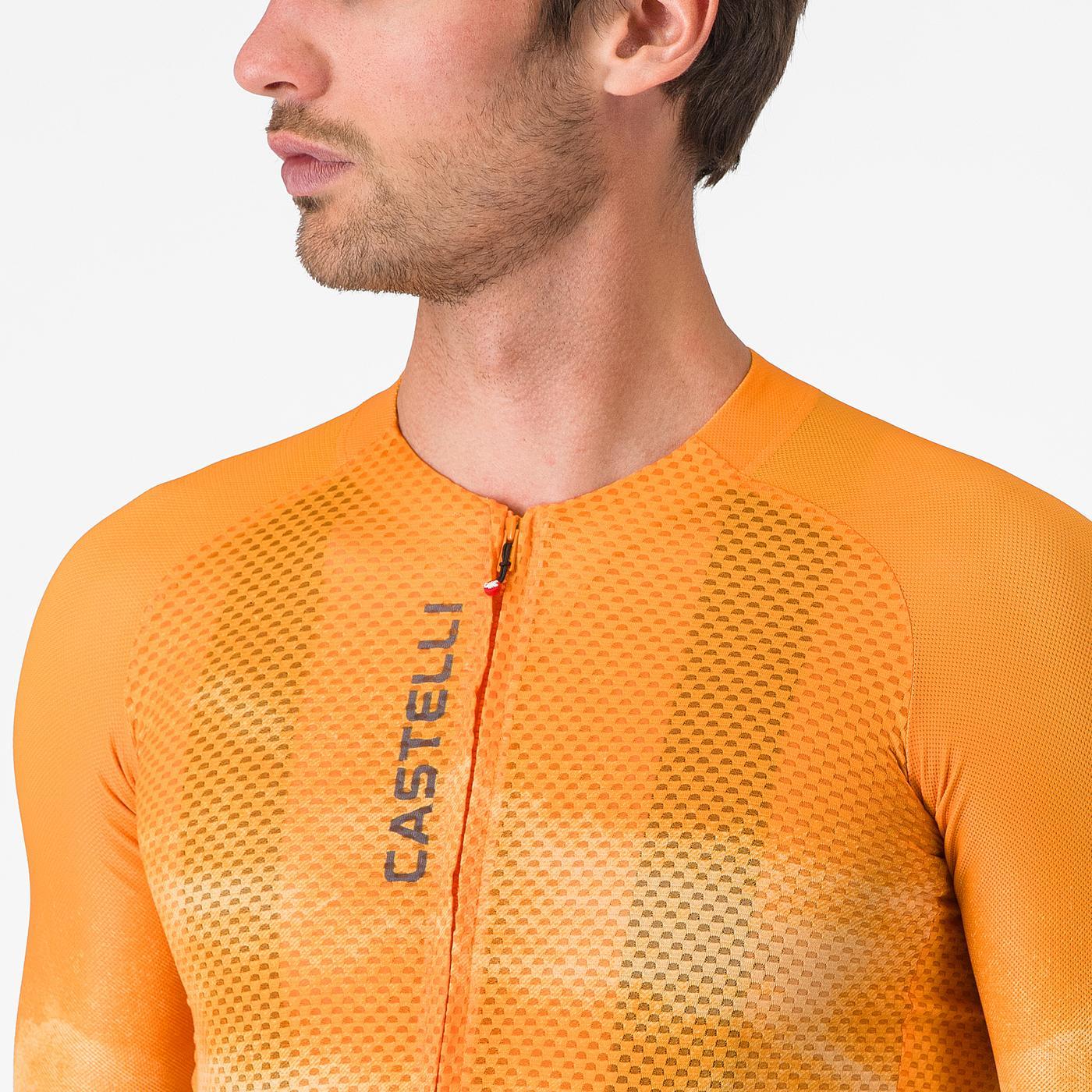 CASTELLI CLIMBER'S A/C Camisola de manga curta laranja