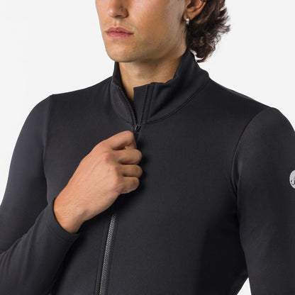 Camisola CASTELLI COMPETIZIONE THERMAL Mangas Compridas Preto