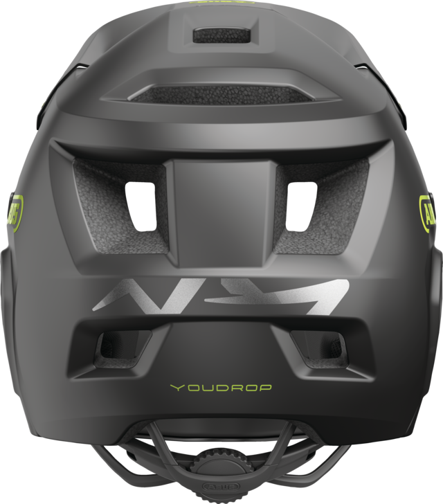 Capacete de BTT ABUS YOUDROP FF Junior Velvet Preto