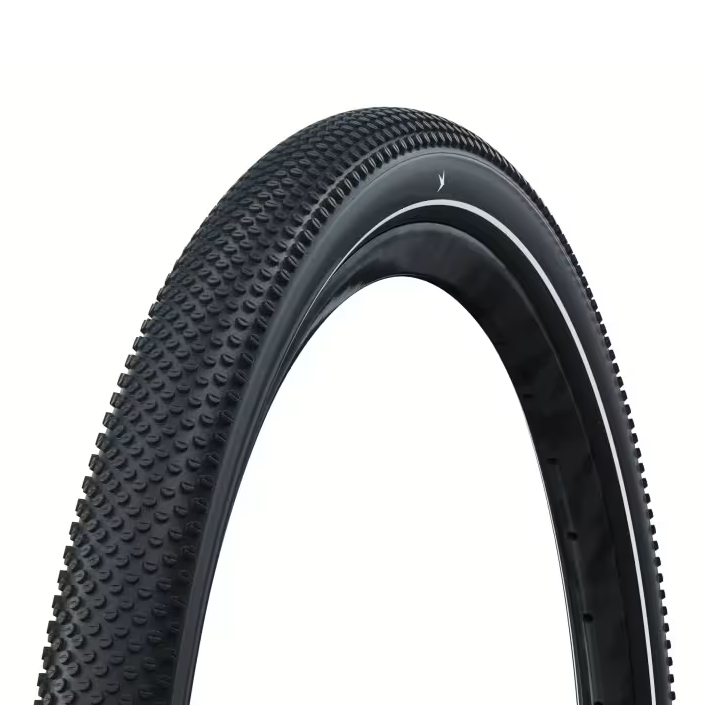 SCHWALBE G-ONE ALLROUND RaceGuard Addix Green 700x57c Tubeless Ready Pneu preto