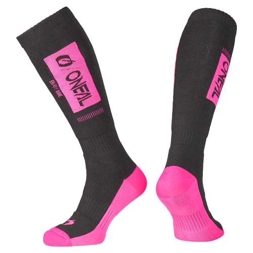 Meias O'NEAL PRO MX RW Preto/Rosa