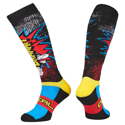 Meias O'NEAL PRO MX BRAAAPP Preto/Multicolorido