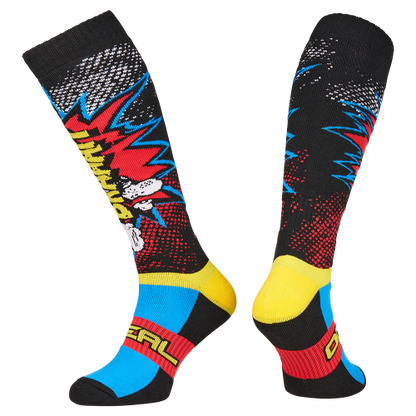 Meias O'NEAL PRO MX BRAAAPP Preto/Multicolor