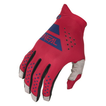 Luvas O'NEAL PIN IT SLIP ON Vermelho/Azul