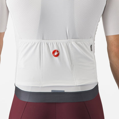 Maillot CASTELLI ESPRESSO Mangas Curtas Branco