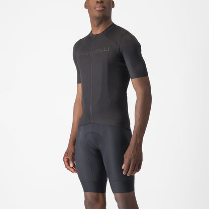 Maillot CASTELLI PROLOGO LITE Mangas Curtas Preto