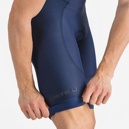 Calção Curto com Suspensórios CASTELLI A/C Azul-Marinho