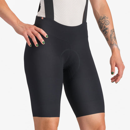 Cuissard Curto com Bretéis CASTELLI PREMIO EVO DT Mulher Preto