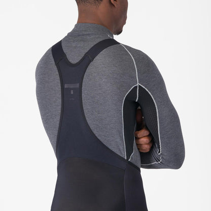 Culote Comprido com Suspensórios CASTELLI POLARE 4 Preto