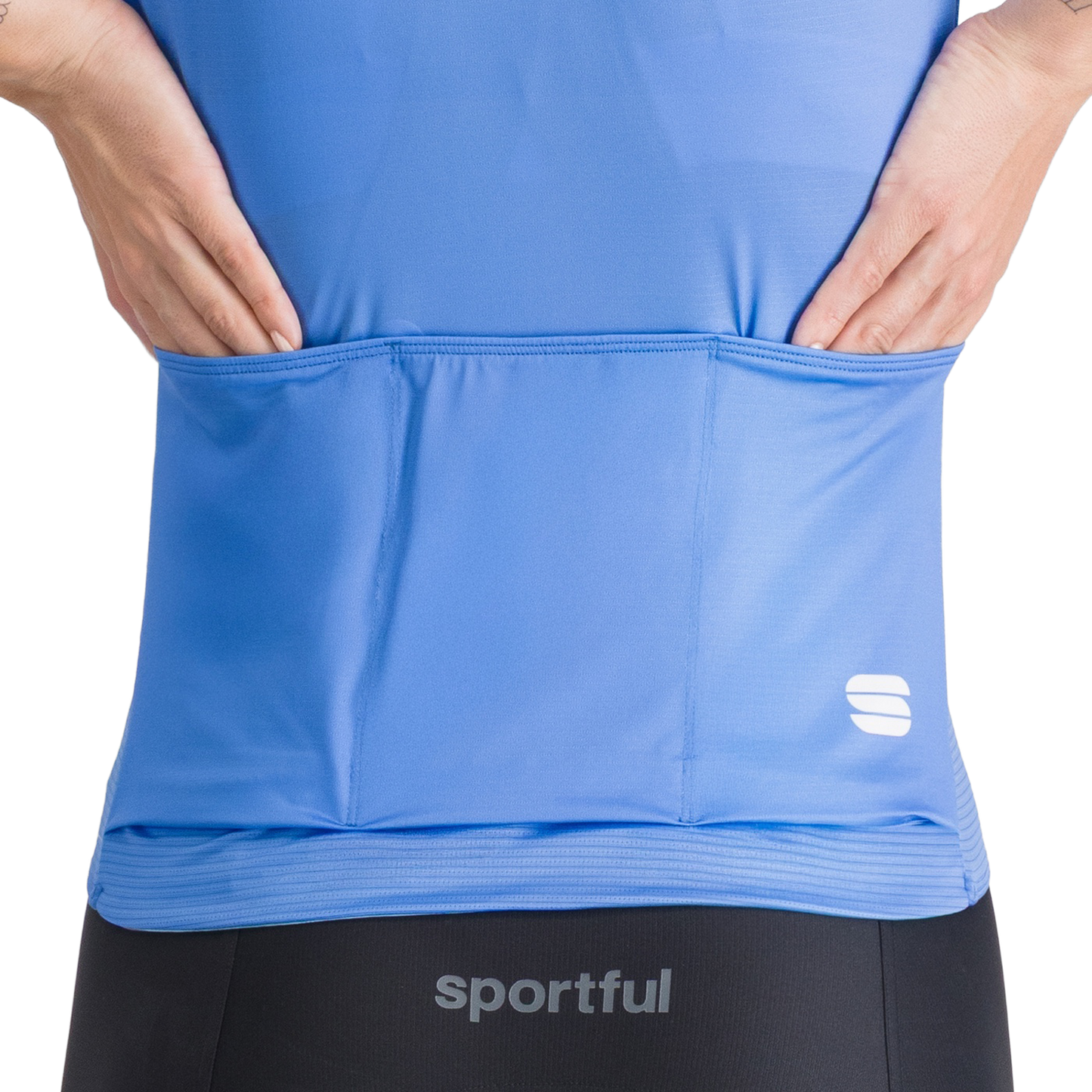 Camisola de manga curta SPORTFUL SUPERNOVA para mulher Azul