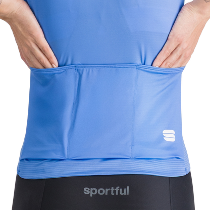 Maillot SPORTFUL SUPERNOVA Mangas Curtas Mulher Azul