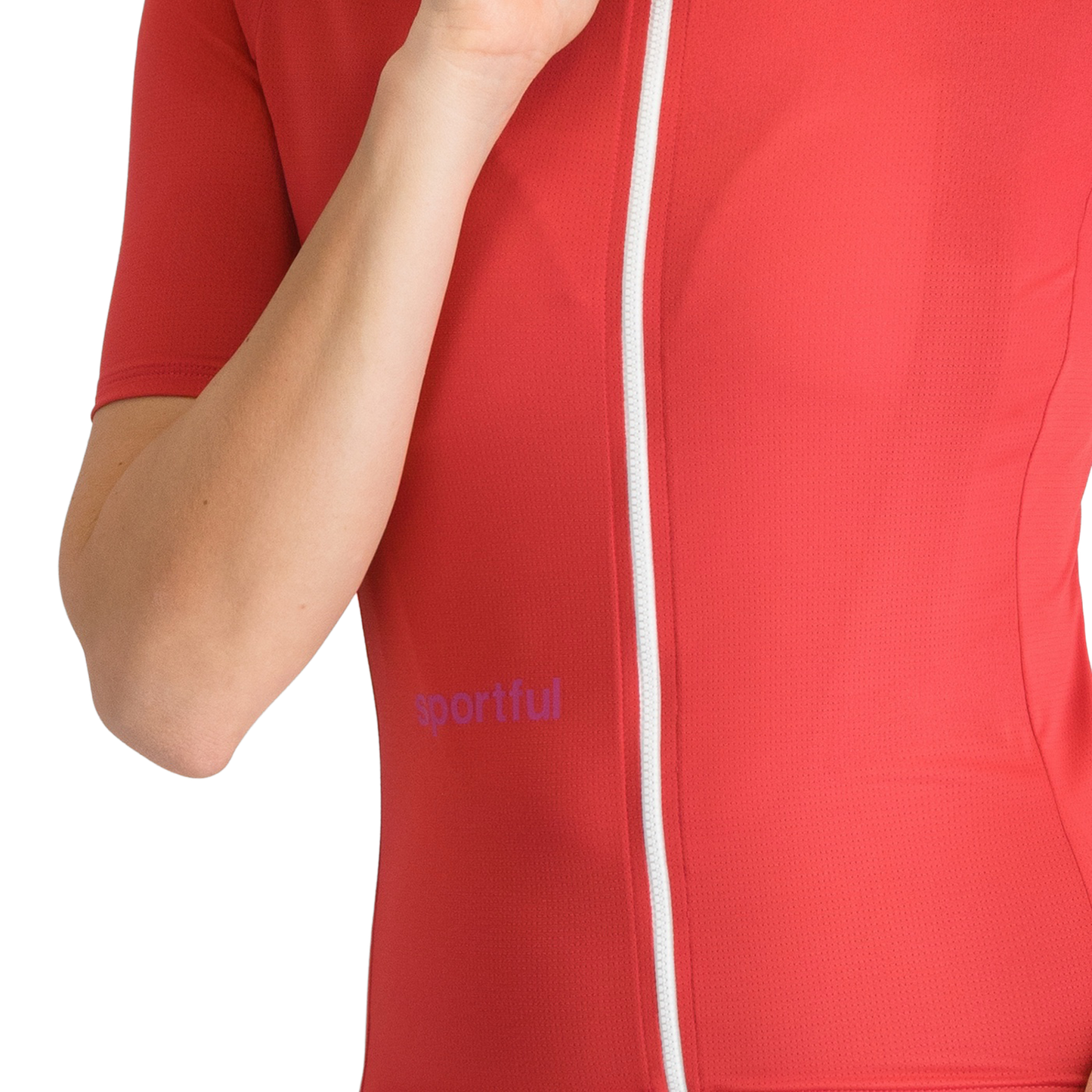 Camisola de manga curta SPORTFUL CLASSIC para mulher Vermelho