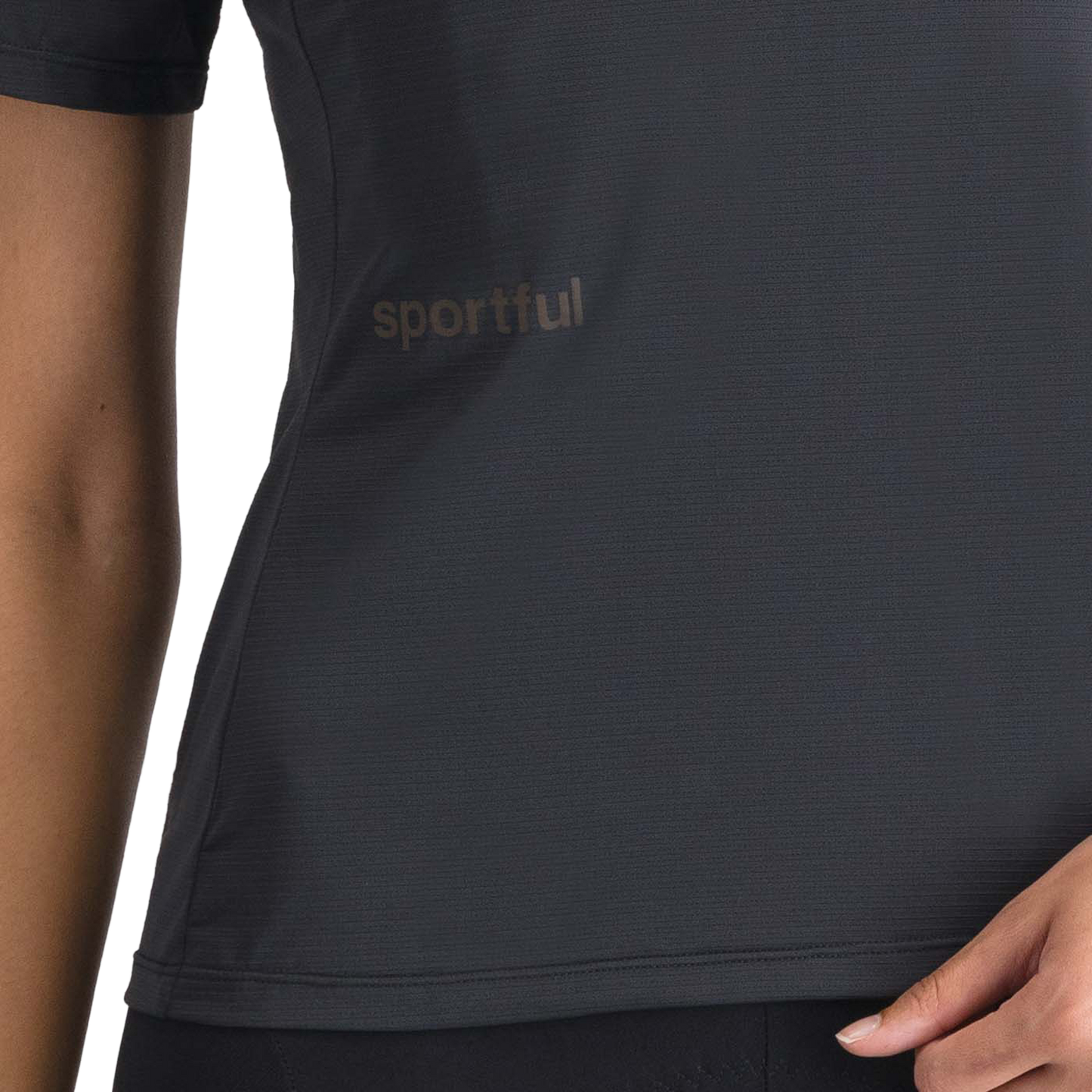 Camisola de manga curta SPORTFUL SUPERGIARA TEE para mulher Preto