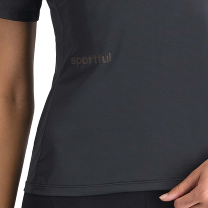 Maillot SPORTFUL SUPERGIARA TEE Mangas Curtas Mulher Preto