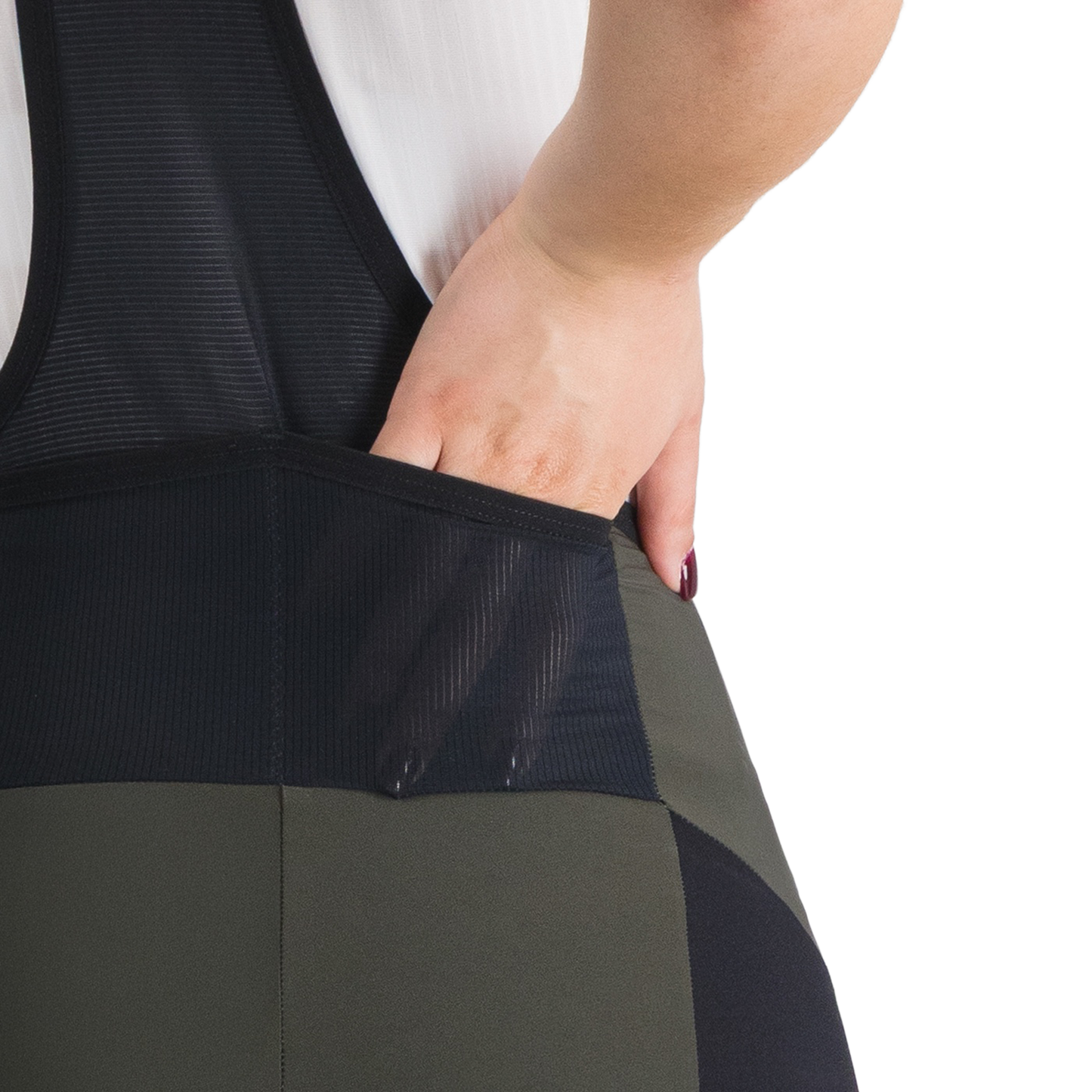 SPORTFUL SUPERGIARA 2 Bib Short Cáqui/Preto para mulher