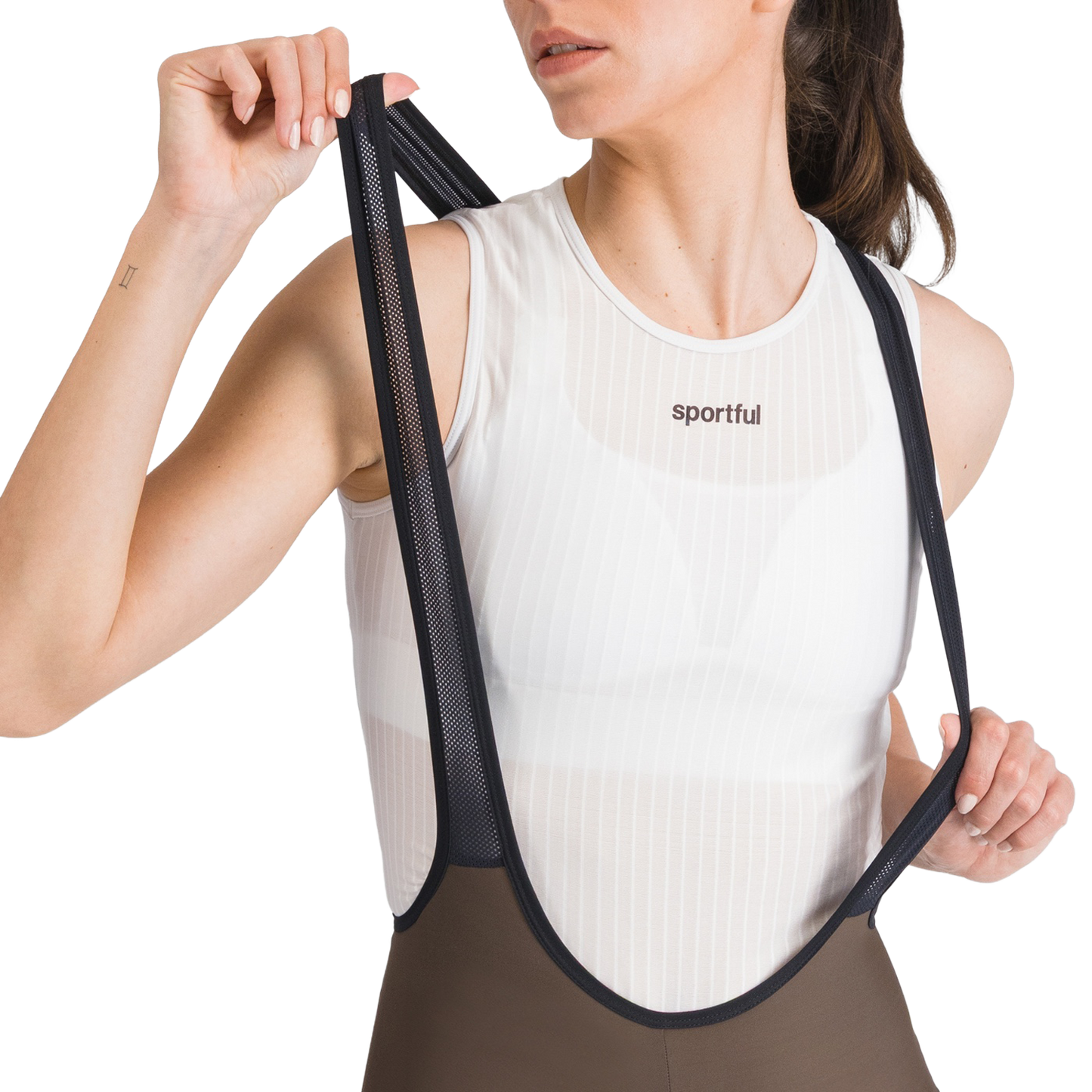 SPORTFUL GIARA 2 Bib Short para mulher Castanho